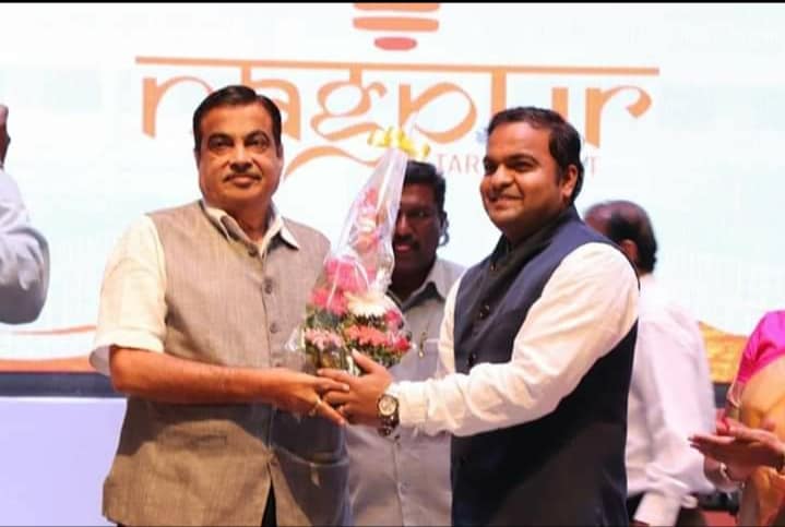 Nitin Gadkari and Ketan Mohitkar