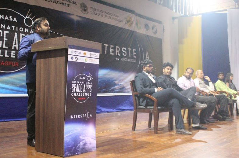 ICTRD Member Secretary Ketan Mohitkar Giving Speech